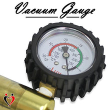 Load image into Gallery viewer, LeLuv Ultima Men&#39;s Vacuum Enhancement Pump Black Protected Gauge Handle 12 x 2.50 inch Diameter Wide Flange Untapered Cylinder
